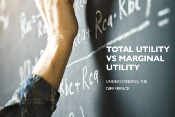difference of total utility and marginal utility